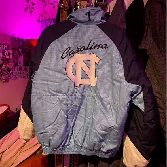 Mens UNC Chapel Hill Bomber Jacket - Picture 1 of 7